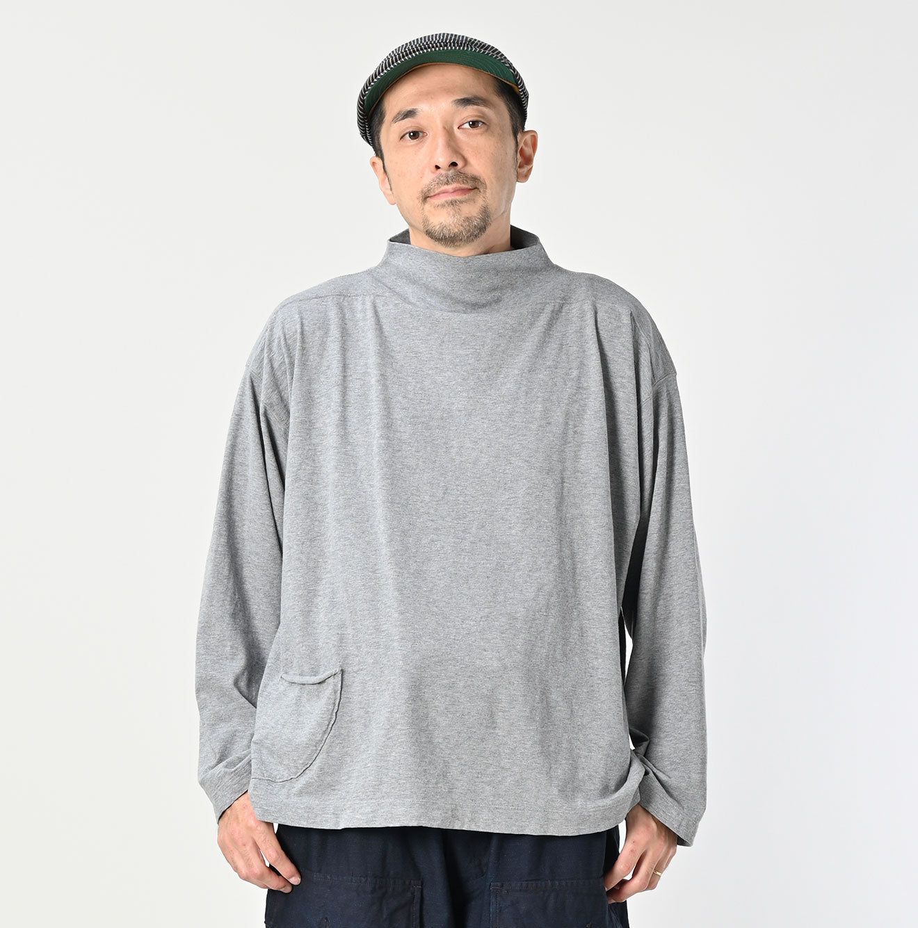 45R Tenjiku 908 Um Mock T-shirt (Top-dyed)