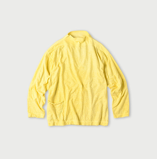 45R Botanical Dyed Tenjiku 908 Um Mock T-shirt