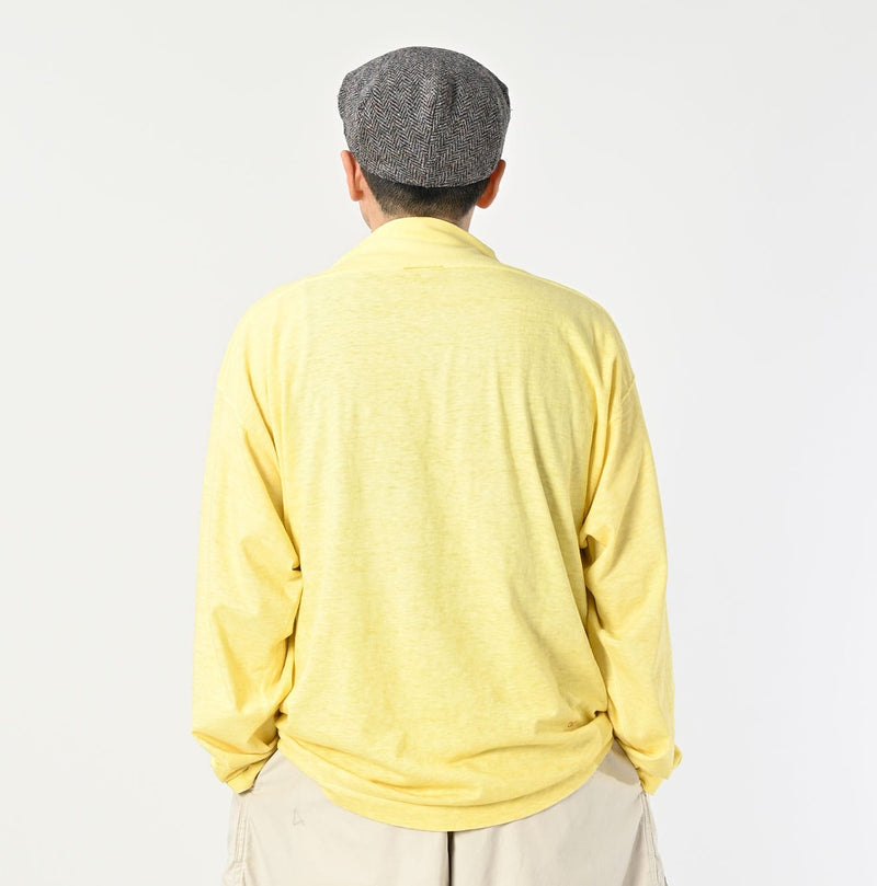 45R Botanical Dyed Tenjiku 908 Um Mock T-shirt