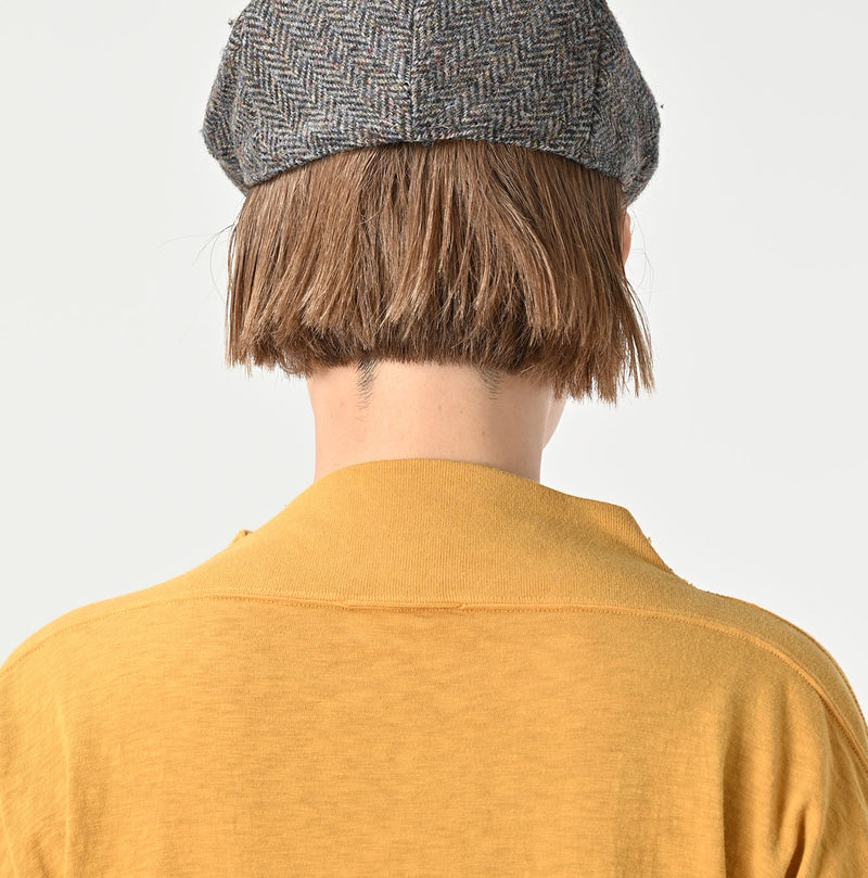 45R Botanical Dyed Tenjiku 908 Um Mock T-shirt