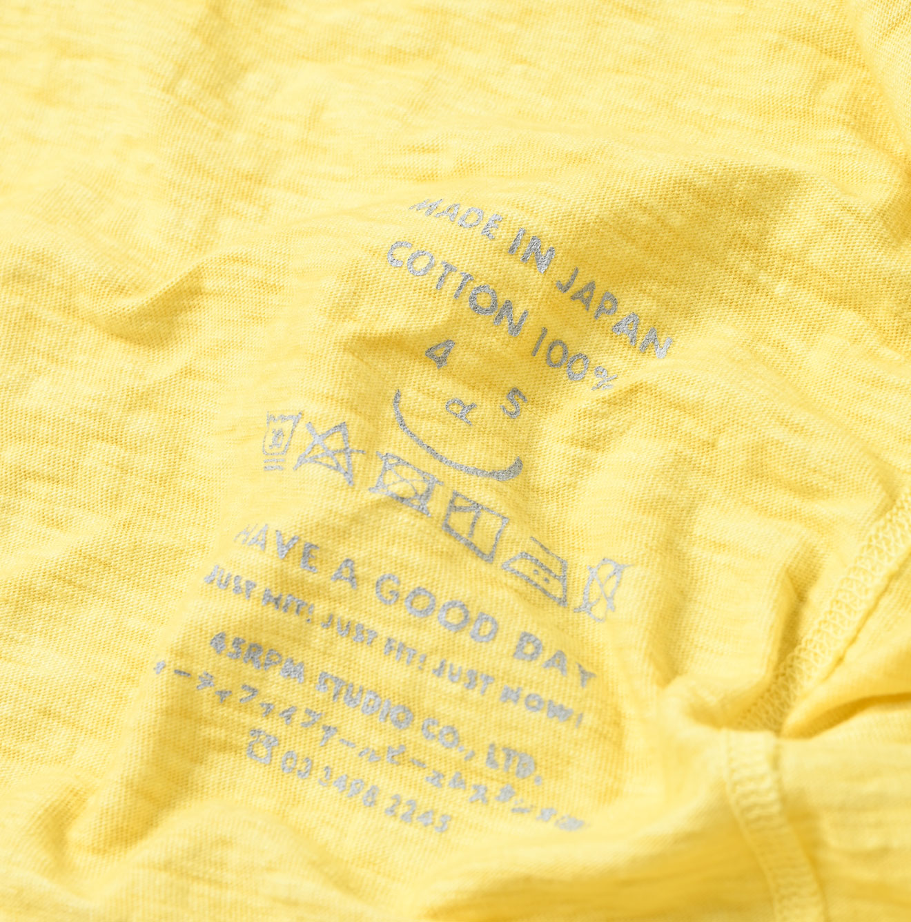 45R Botanical Dyed Tenjiku 908 Um Mock T-shirt