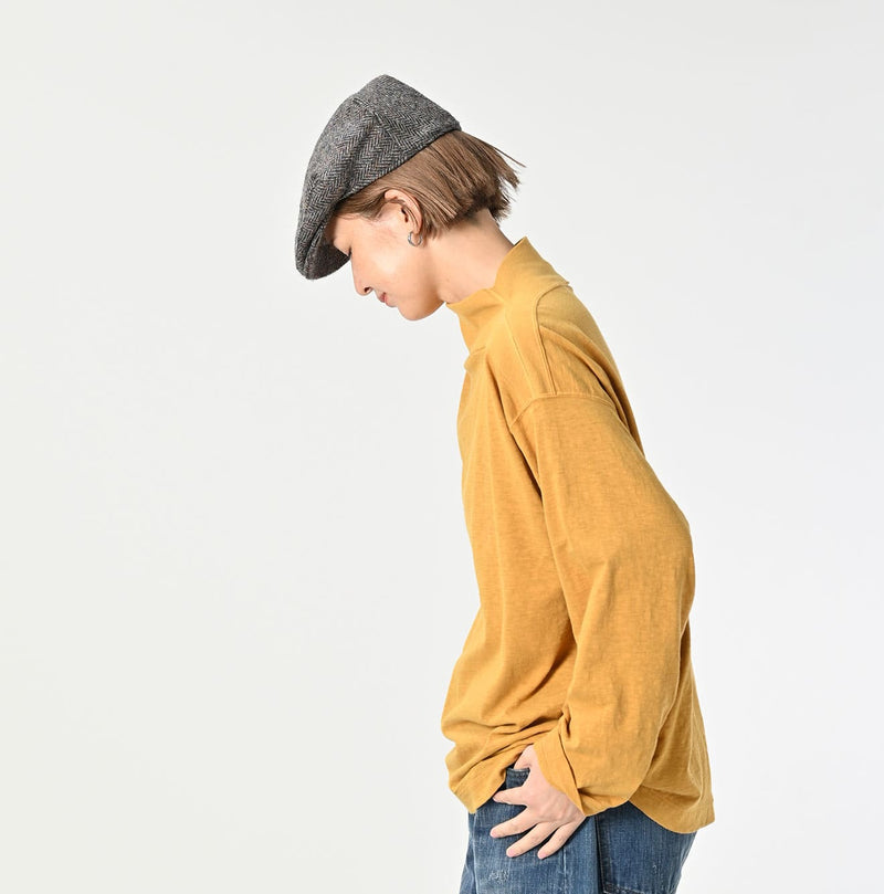 45R Botanical Dyed Tenjiku 908 Um Mock T-shirt