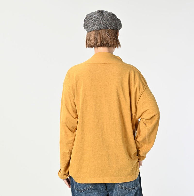 45R Botanical Dyed Tenjiku 908 Um Mock T-shirt