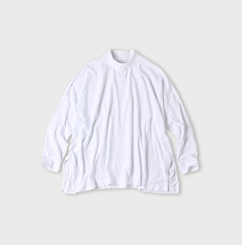 45R Yokk Neck Big Slit T-shirt