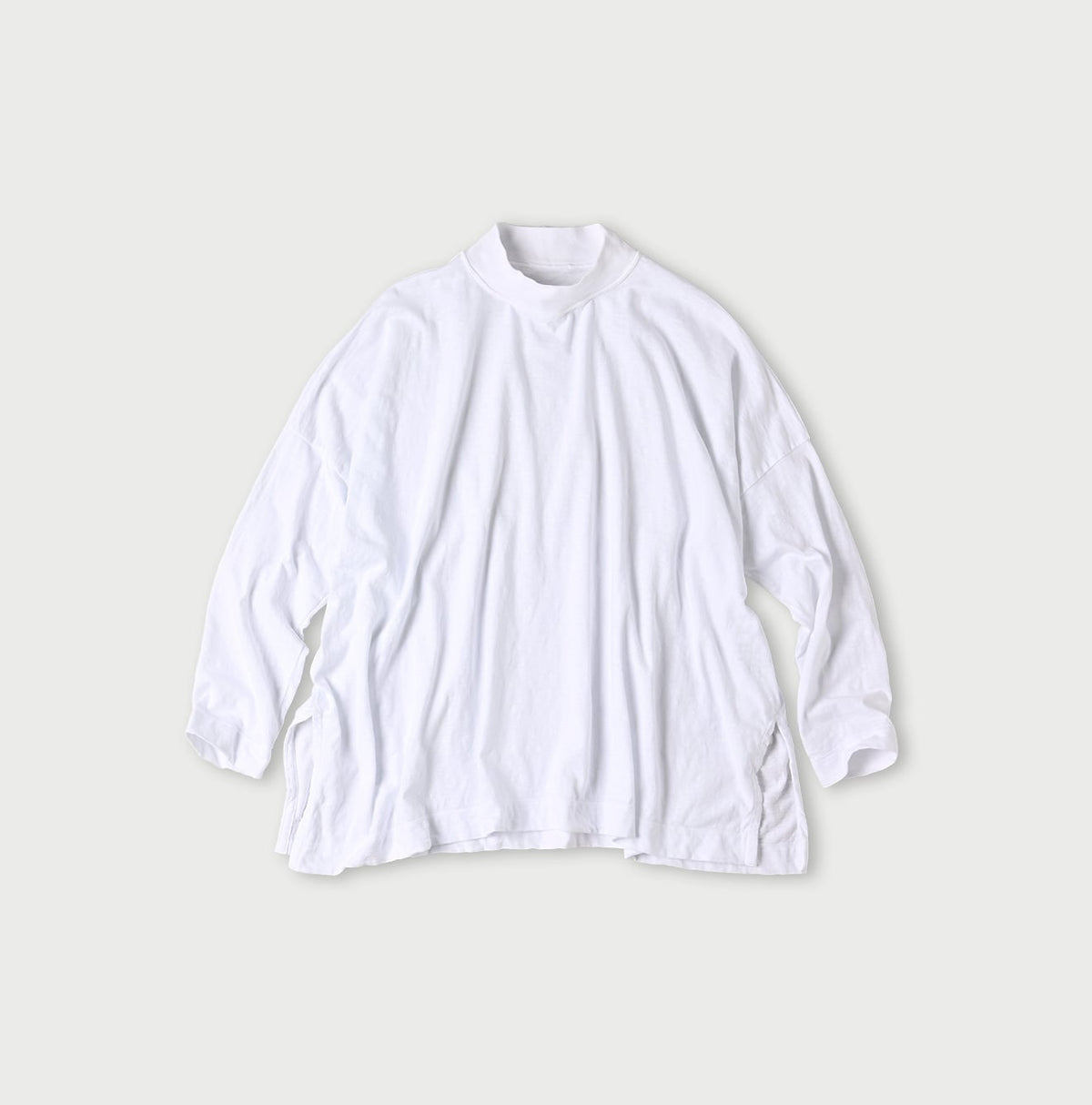 45R Yokk Neck Big Slit T-shirt