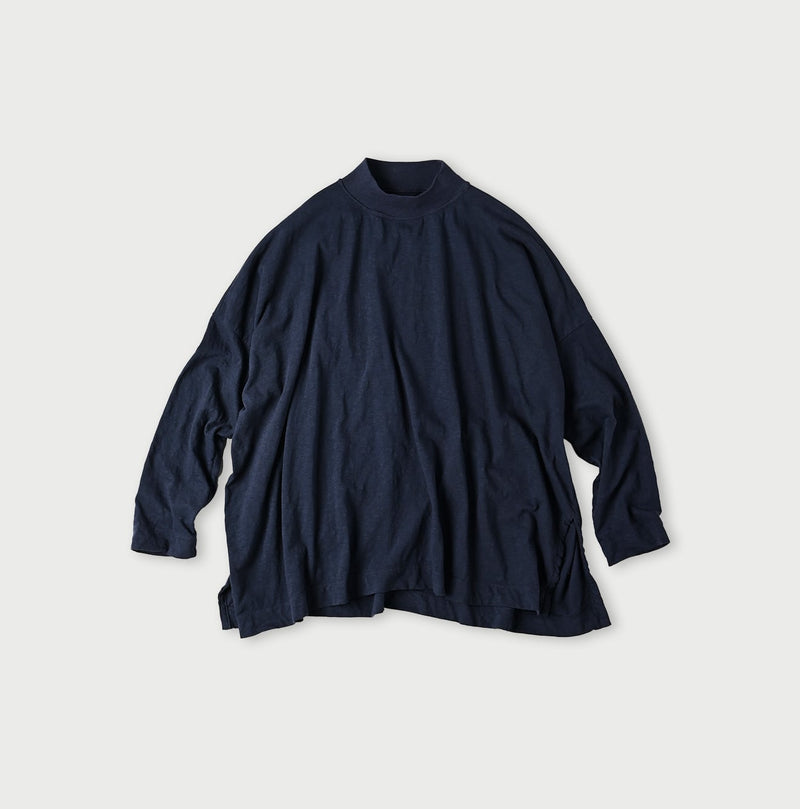 45R Yokk Neck Big Slit T-shirt