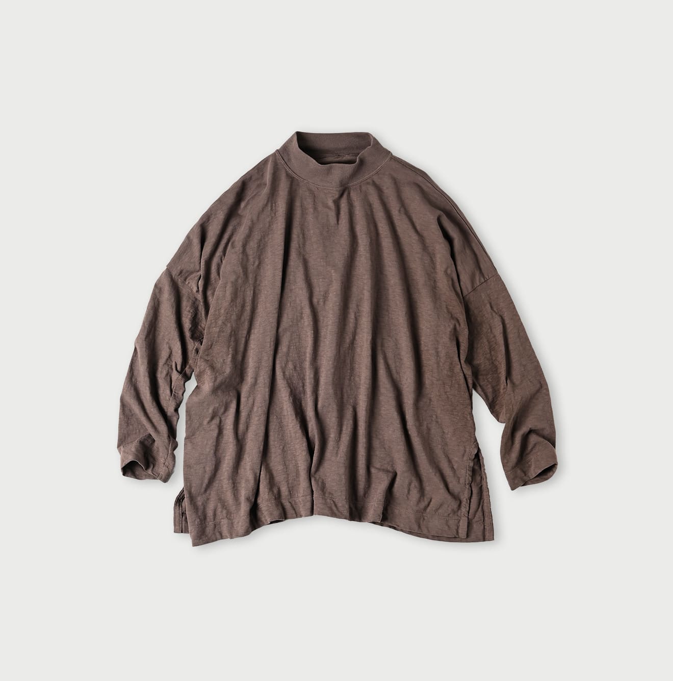 45R Yokk Neck Big Slit T-shirt