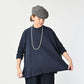 45R Yokk Neck Big Slit T-shirt