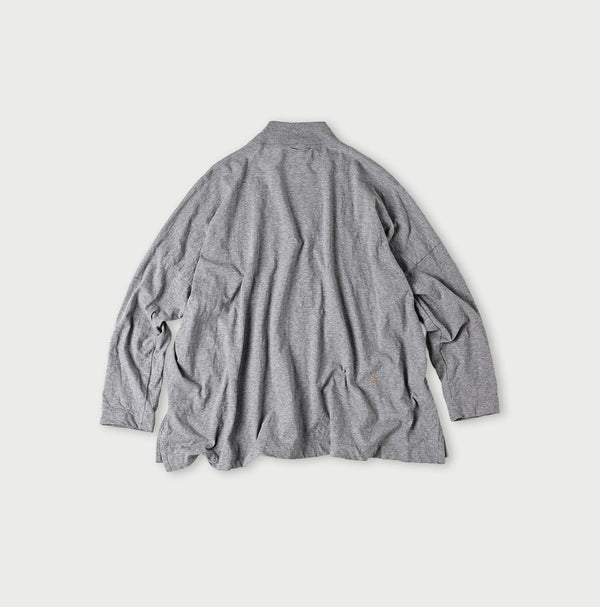 45R Yokk Neck Big Slit T-shirt (Top-dyed)