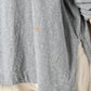 45R Yokk Neck Big Slit T-shirt (Top-dyed)