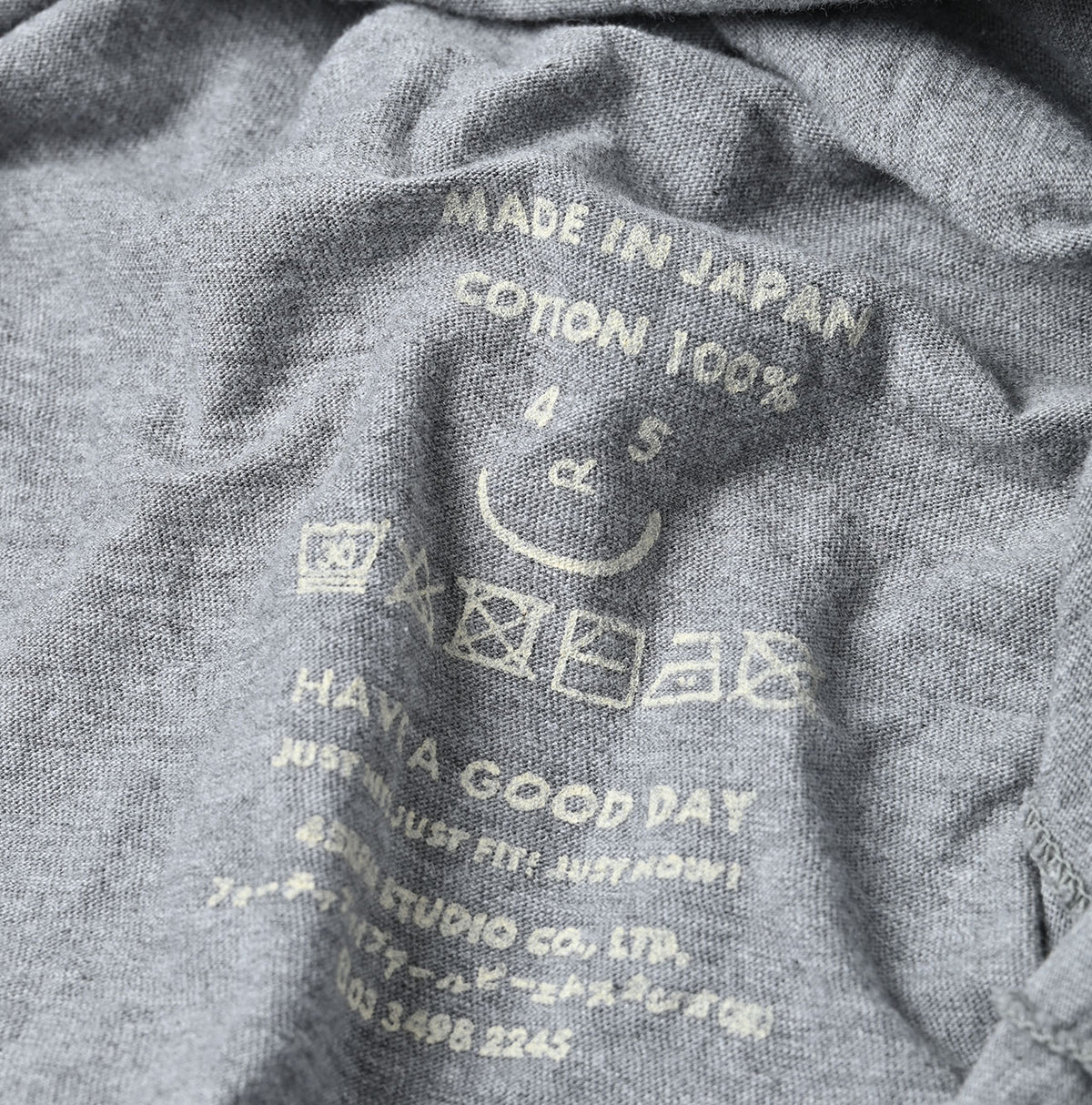 45R Yokk Neck Big Slit T-shirt (Top-dyed)