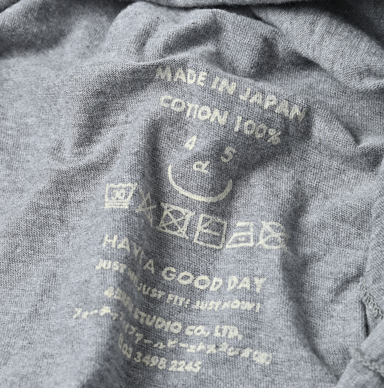 45R Yokk Neck Big Slit T-shirt (Top-dyed)