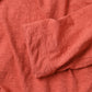 45R Botanical Dyed Yokk Neck Big Slit T-shirt