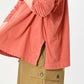 45R Botanical Dyed Yokk Neck Big Slit T-shirt