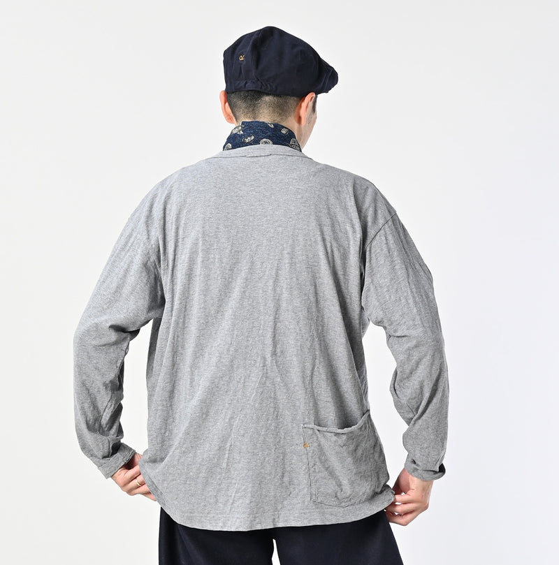 45R Ocean 908 Long Sleeve T-shirt (Top-dyed) - Image 9