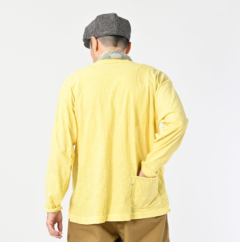 45R Botanical Dyed Ocean 908 Long Sleeve T-shirt