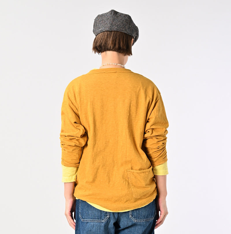 45R Botanical Dyed Ocean 908 Long Sleeve T-shirt