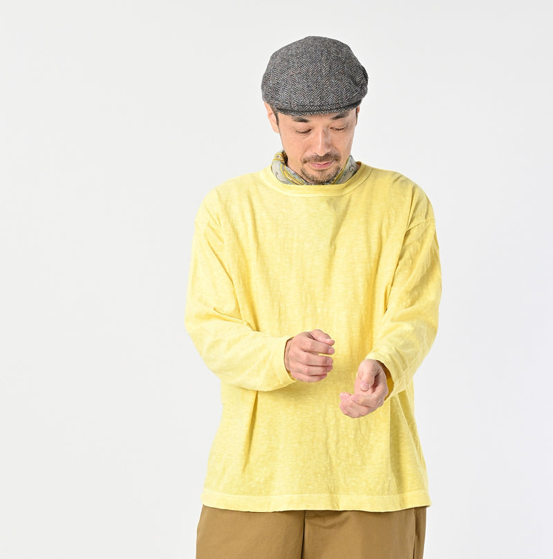 45R Botanical Dyed Ocean 908 Long Sleeve T-shirt