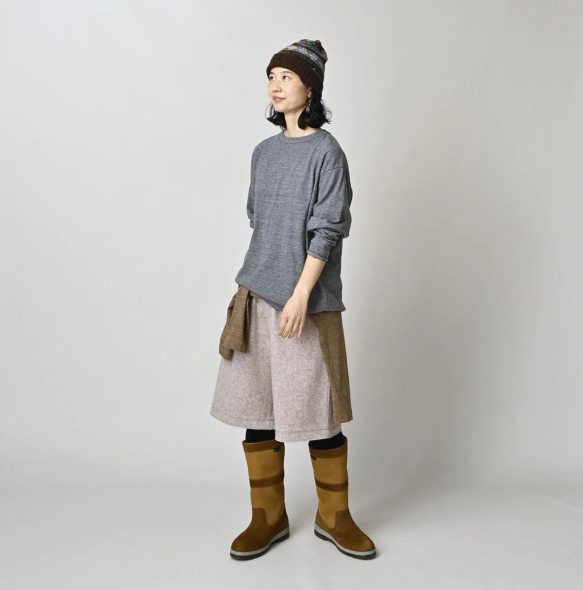 45R Umihiko 908 Long Sleeve T-shirt (Top-Dyed) - Image 4