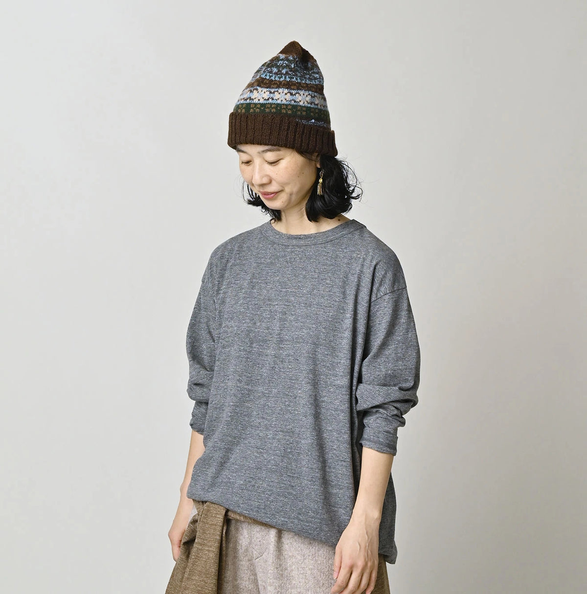 45R Umihiko 908 Long Sleeve T-shirt (Top-Dyed)