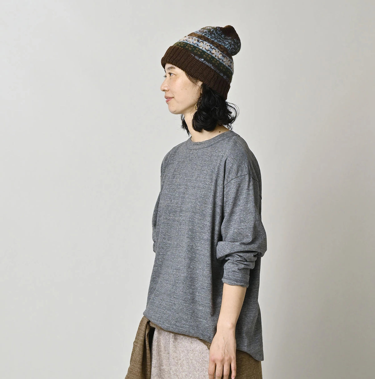 45R Umihiko 908 Long Sleeve T-shirt (Top-Dyed)
