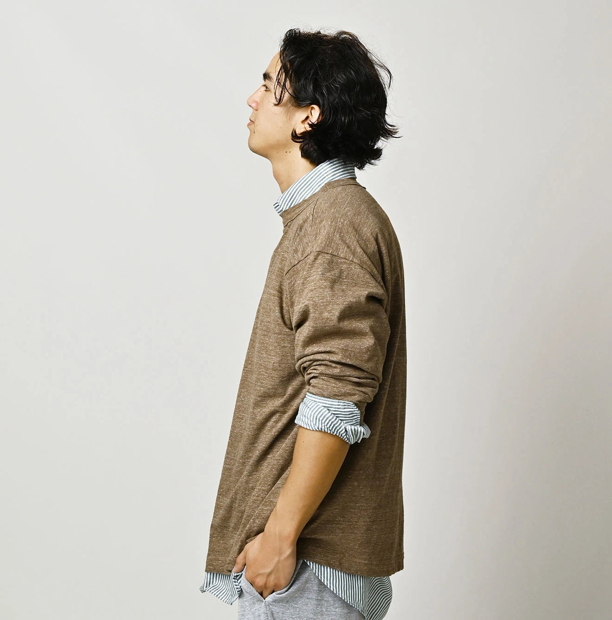 45R Umihiko 908 Long Sleeve T-shirt (Top-Dyed)
