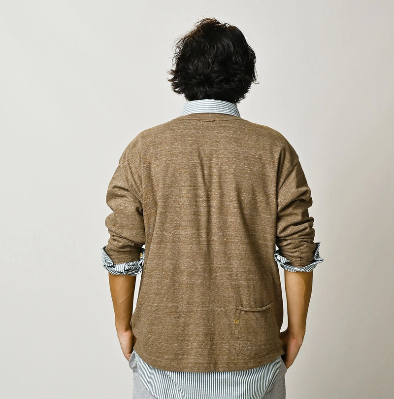 45R Umihiko 908 Long Sleeve T-shirt (Top-Dyed) - Image 12
