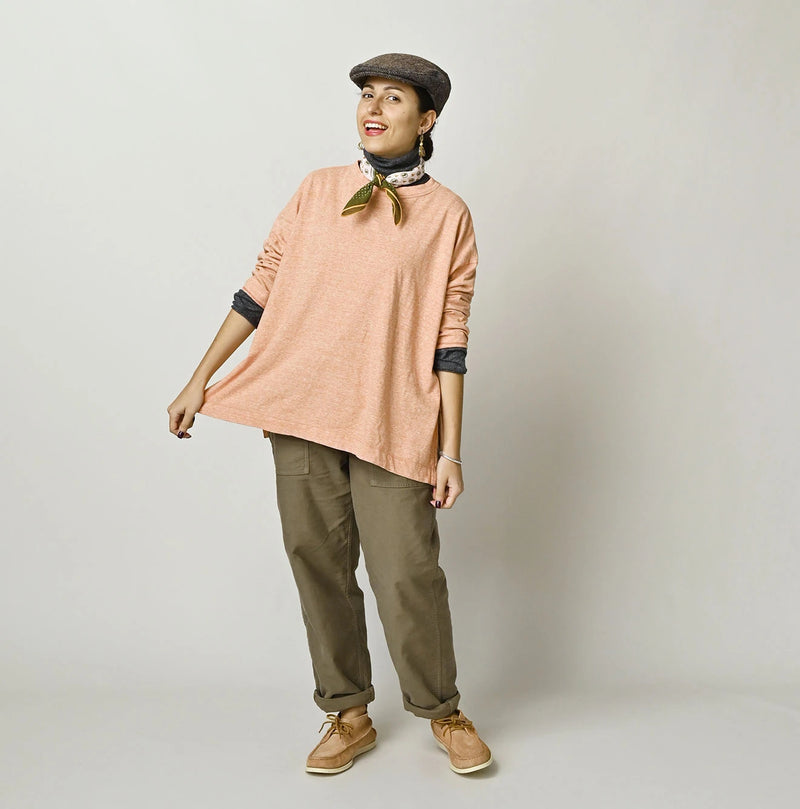 45R Big Slit Hiko T-Shirt (Top-Dyed) - Image 4