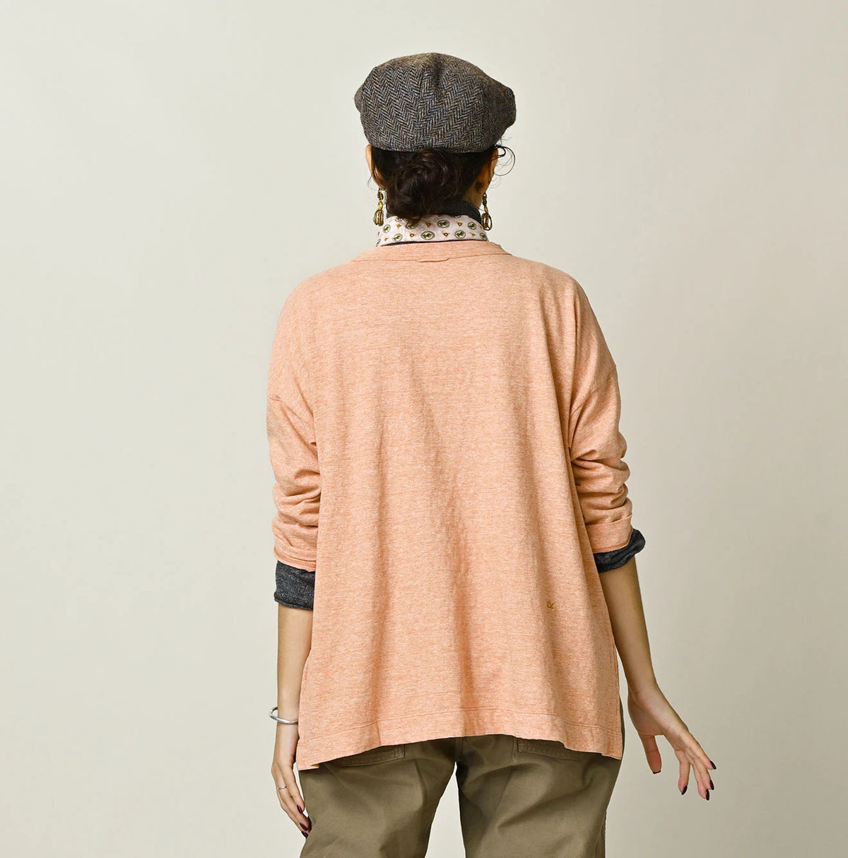 45R Big Slit Hiko T-Shirt (Top-Dyed) - Image 7