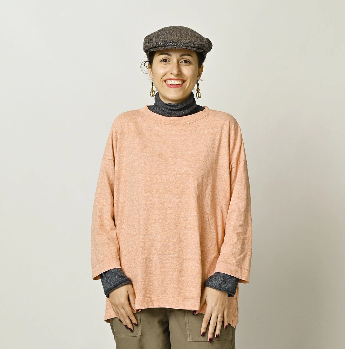 45R Big Slit Hiko T-Shirt (Top-Dyed)