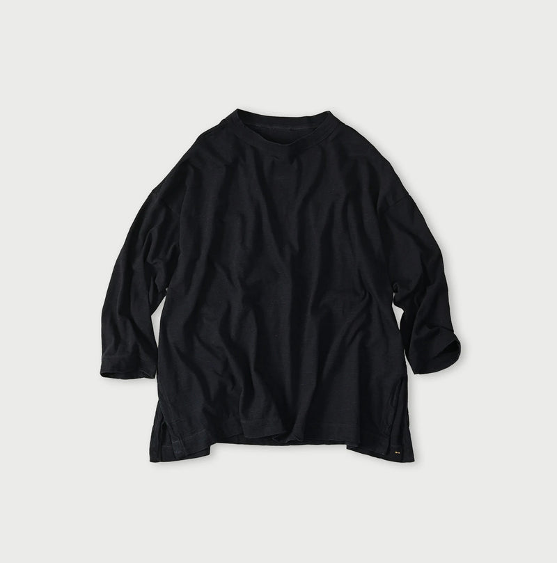 45R Indigo Big Slit Hiko T-Shirt - Image 1