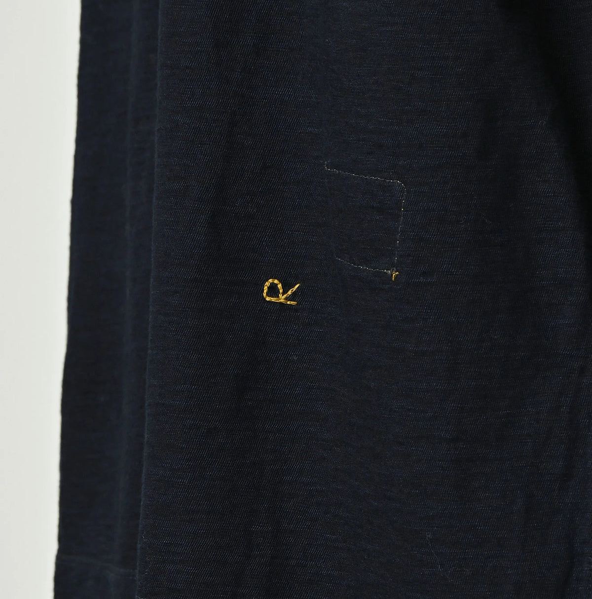 45R Indigo Big Slit Hiko T-Shirt