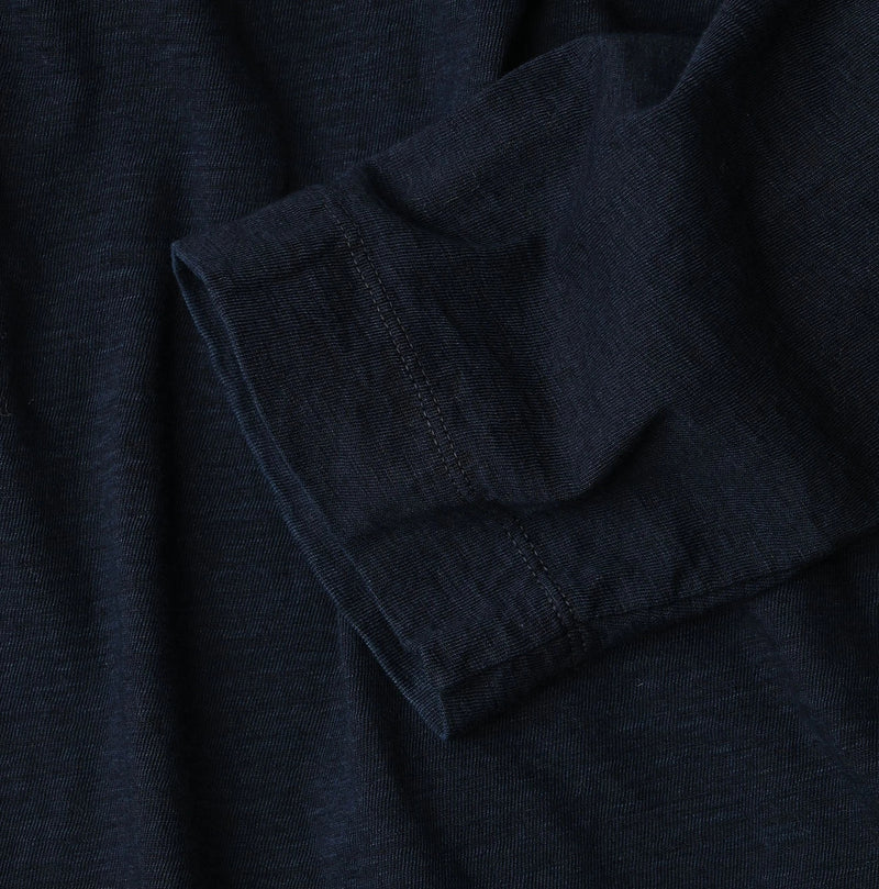 45R Indigo Big Slit Hiko T-Shirt - Image 13