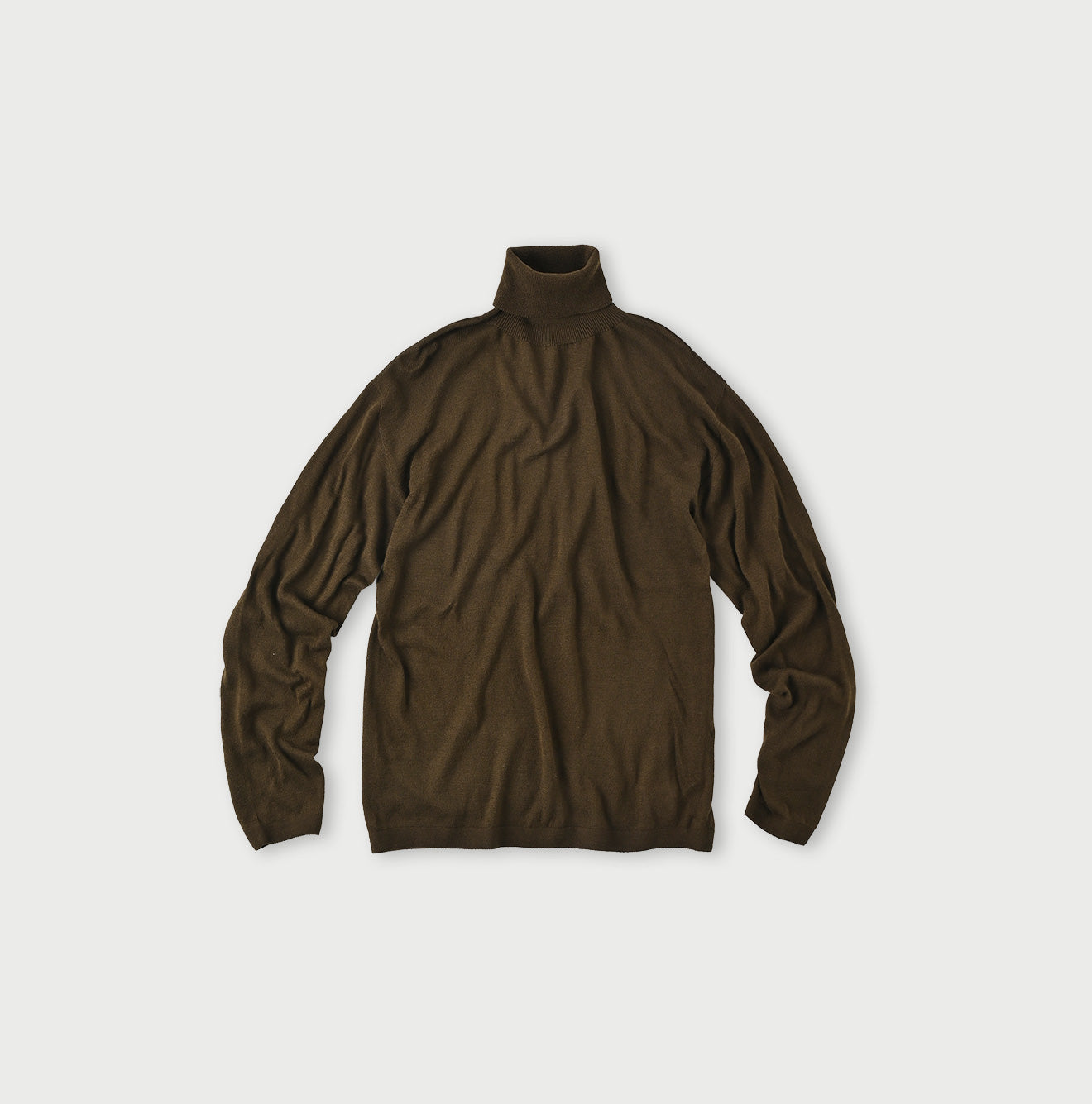 Super Gauze Wholegarment 908 Turtleneck