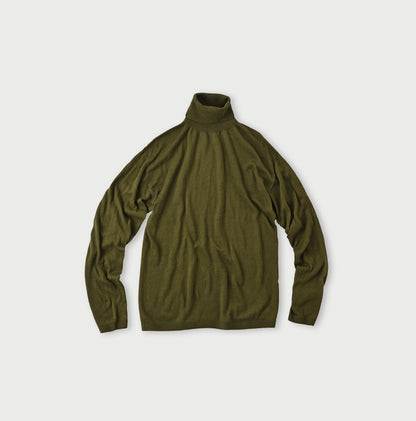 Super Gauze Wholegarment 908 Turtleneck