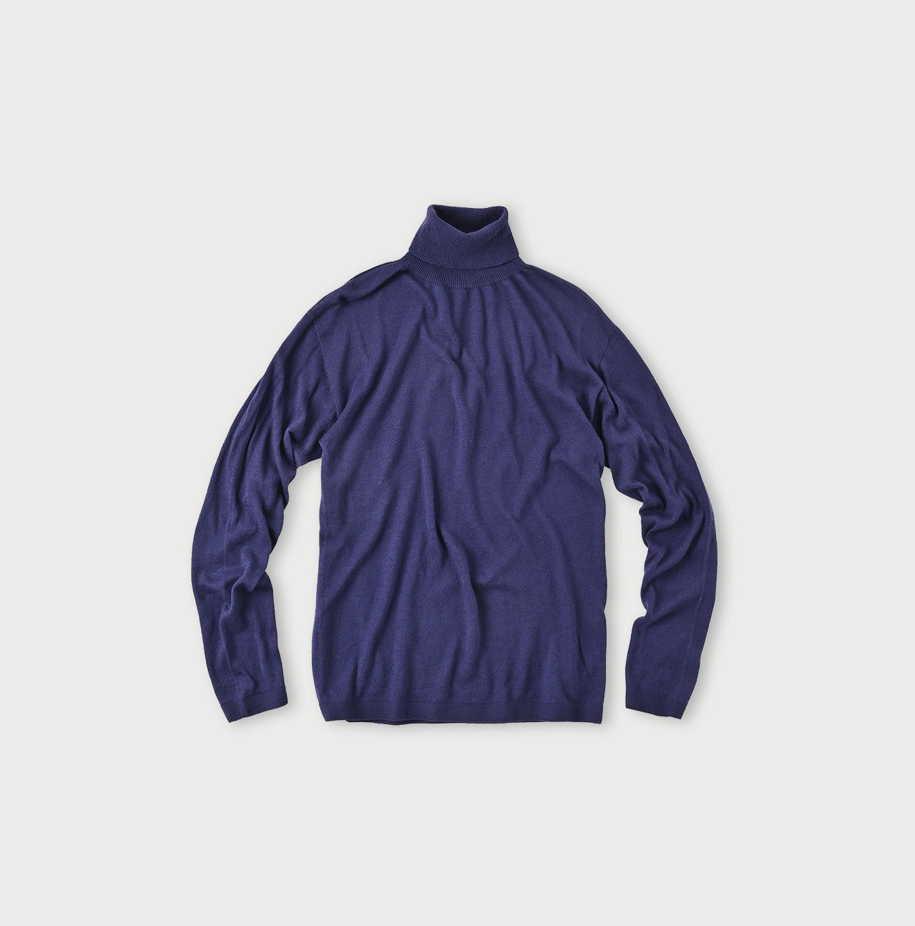 Super Gauze Wholegarment 908 Turtleneck