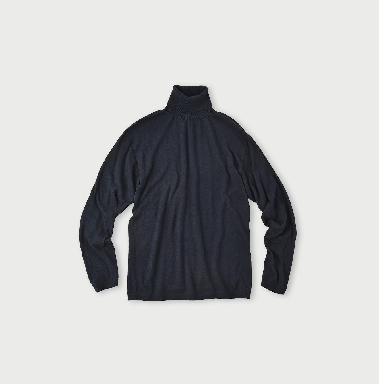 Super Gauze Wholegarment 908 Turtleneck