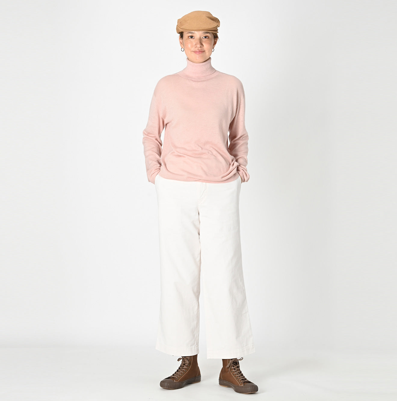 Super Gauze Wholegarment 908 Turtleneck