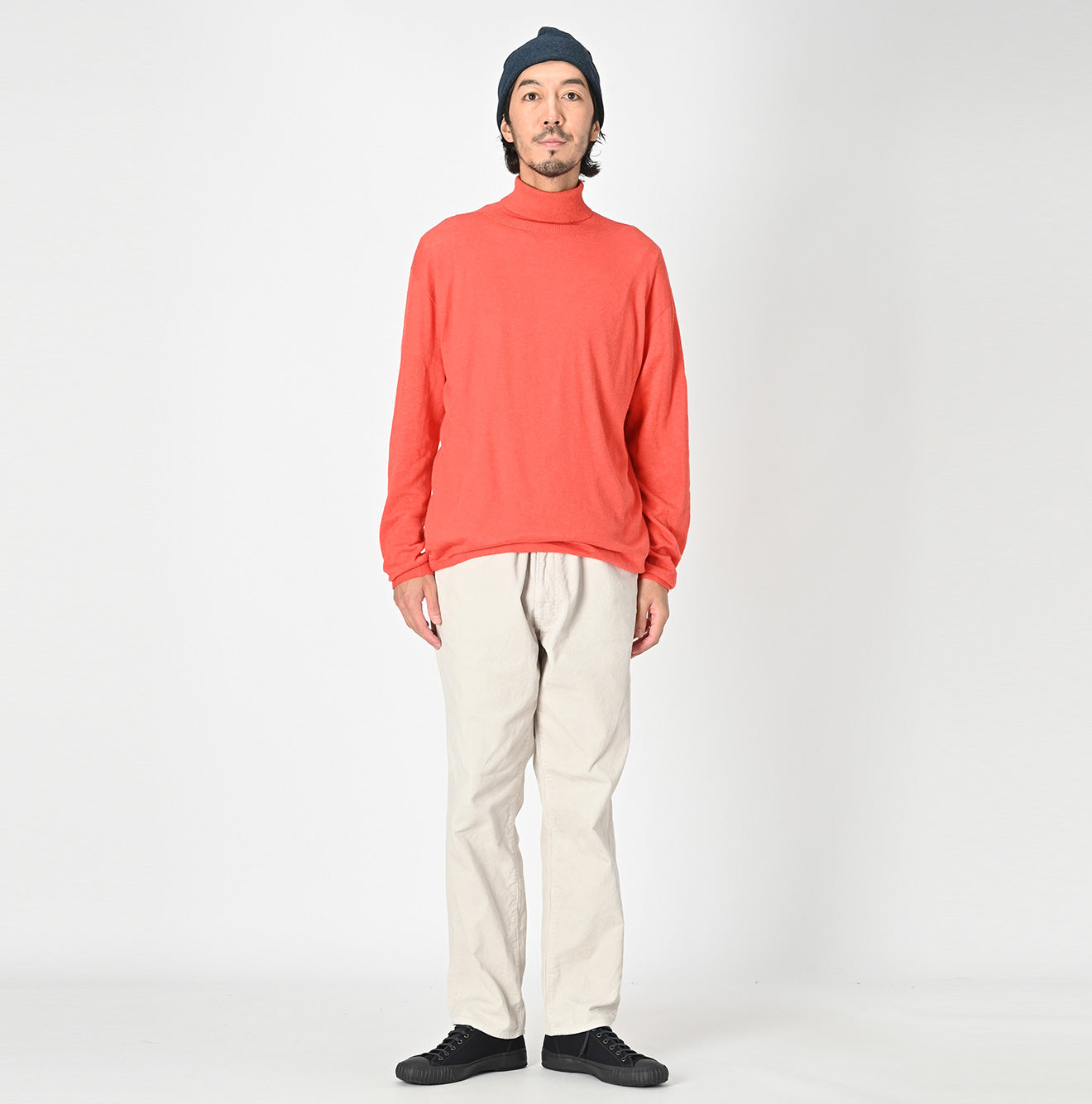 Super Gauze Wholegarment 908 Turtleneck