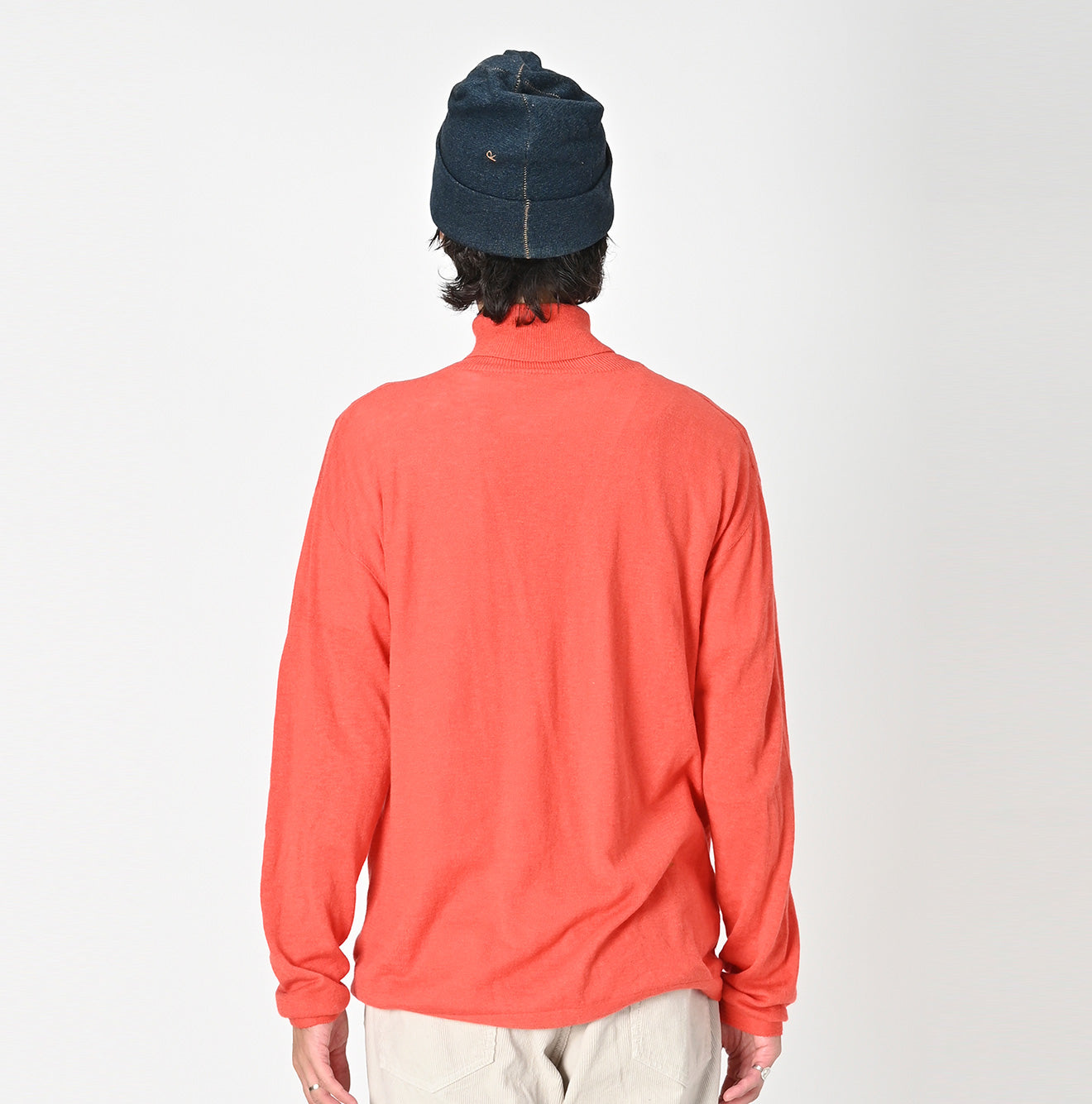 Super Gauze Wholegarment 908 Turtleneck