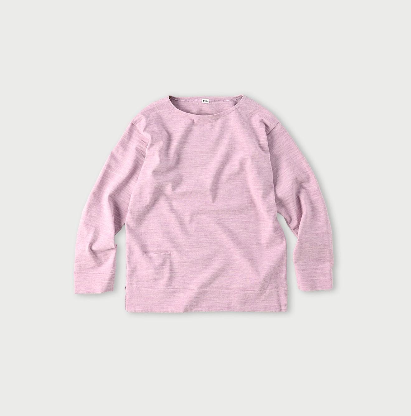 U.S. Wool Knit-sewn Basque T-shirt - 45R by 45rpm studio - Image 3