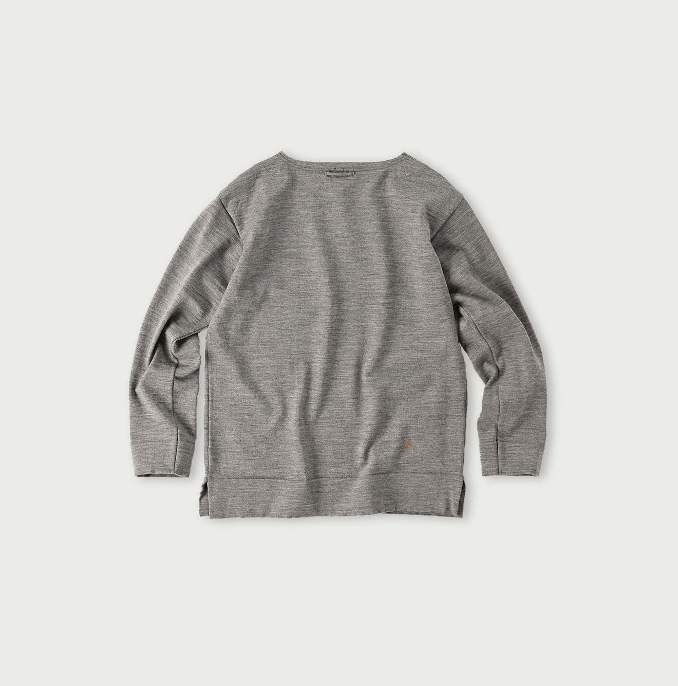 45R U.S. Wool Knit-sewn Basque T-shirt