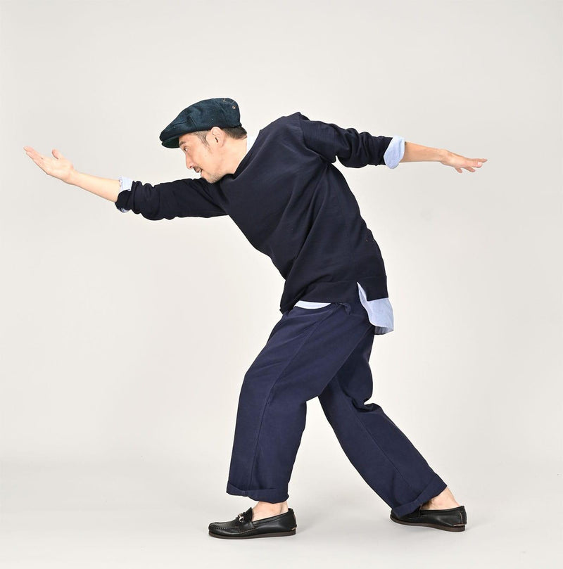 U.S. Wool Knit-sewn Basque T-shirt - 45R by 45rpm studio - Image 14