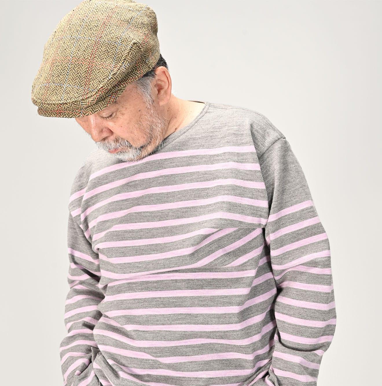 ●新品●NKNIT 2024SS wave pattern KNIT shirt ○新品○NKNIT 2024SS wave pattern KNIT shirt
