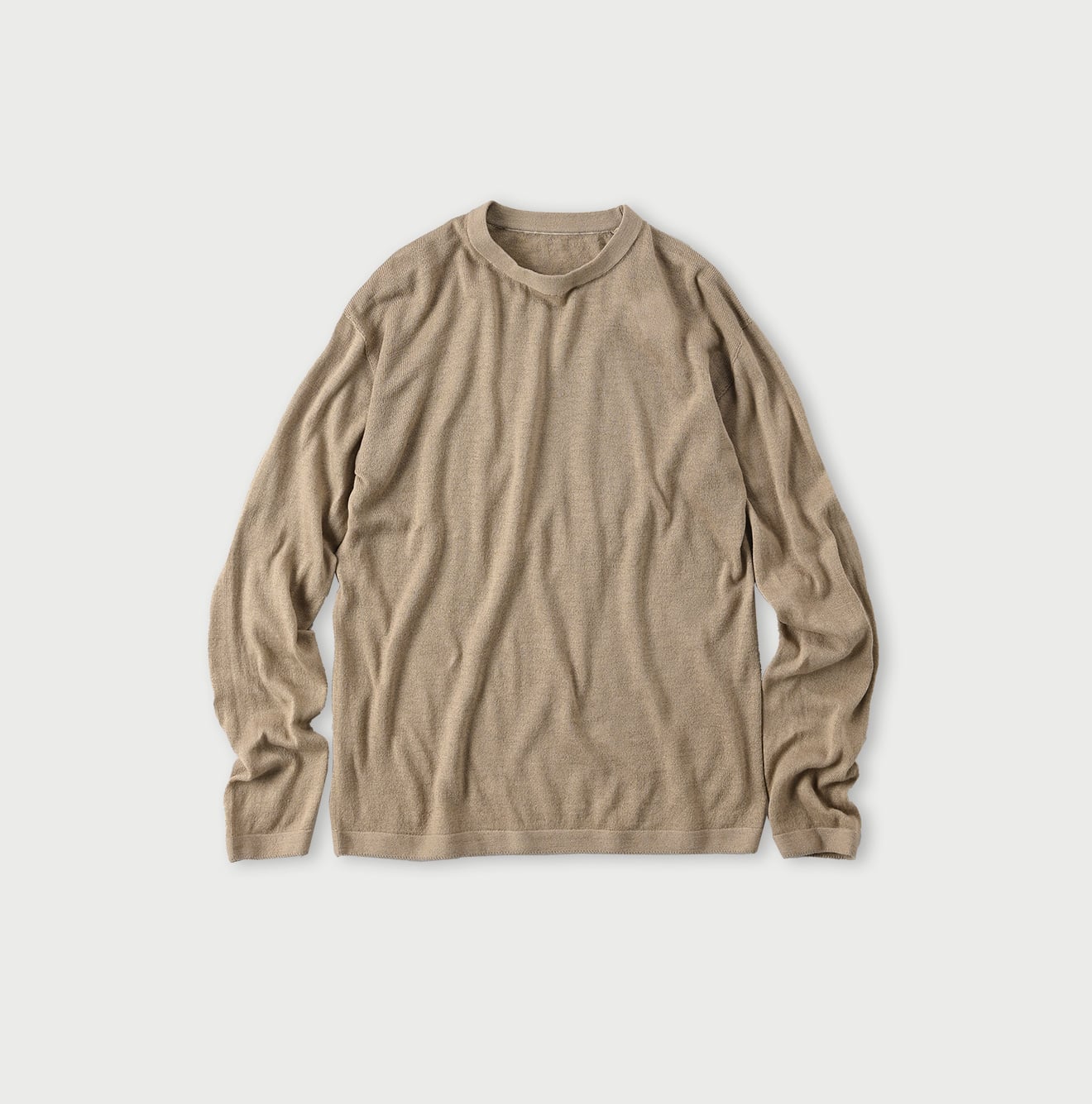 Super Gauze Wholegarment 908 Crewneck