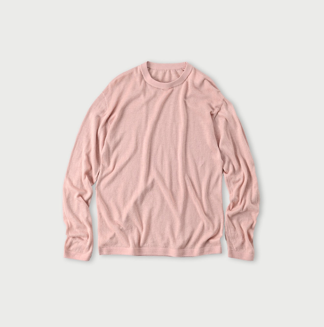 45R Super Gauze Wholegarment 908 Crewneck