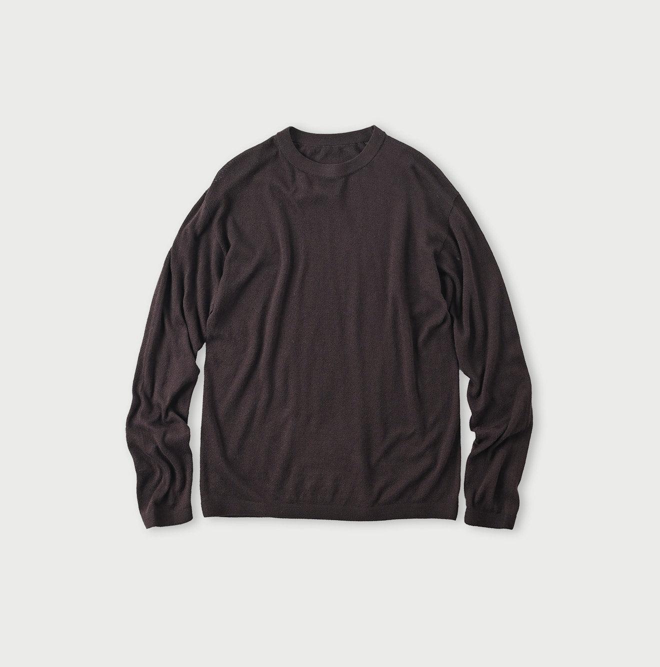 Super Gauze Wholegarment 908 Crewneck