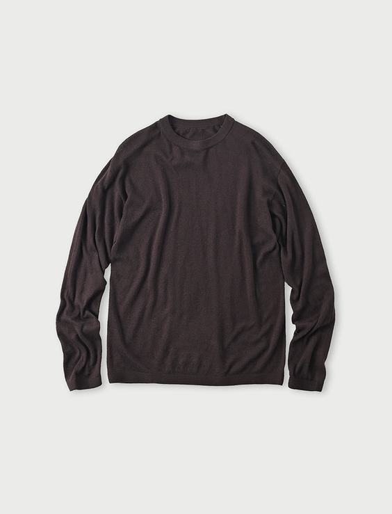 Super Gauze Wholegarment 908 Crewneck