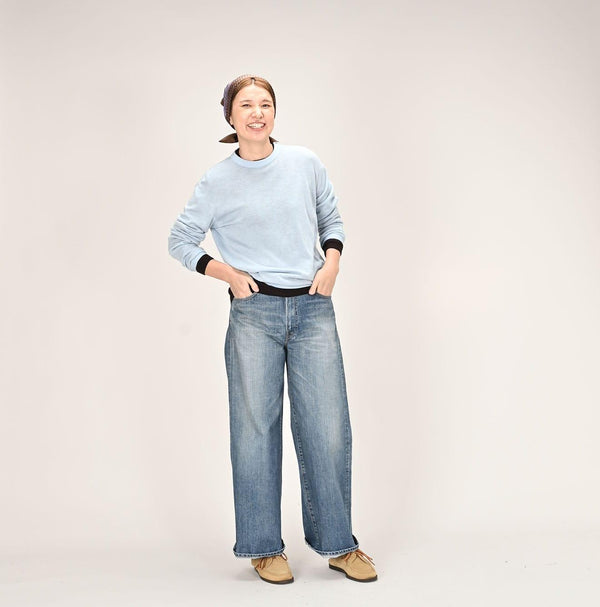 Super Gauze Wholegarment 908 Crewneck - 45R by 45rpm studio