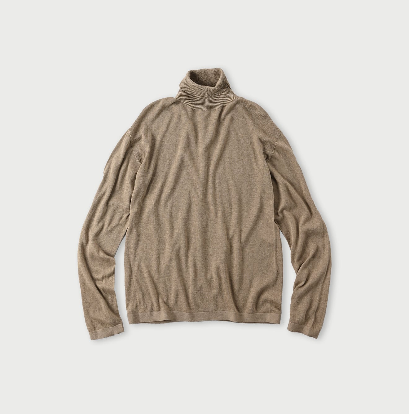 Super Gauze Wholegarment 908 Turtleneck